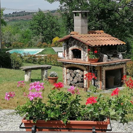 Vila Agriturismo La Poderina Bagno Vignoni Exteriér fotografie