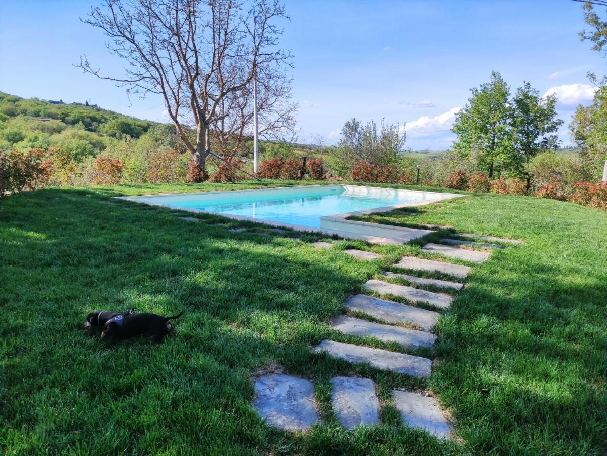 Vila Agriturismo La Poderina Bagno Vignoni Exteriér fotografie