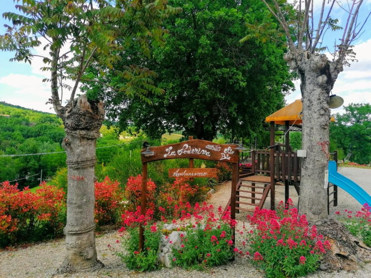 Vila Agriturismo La Poderina Bagno Vignoni Exteriér fotografie