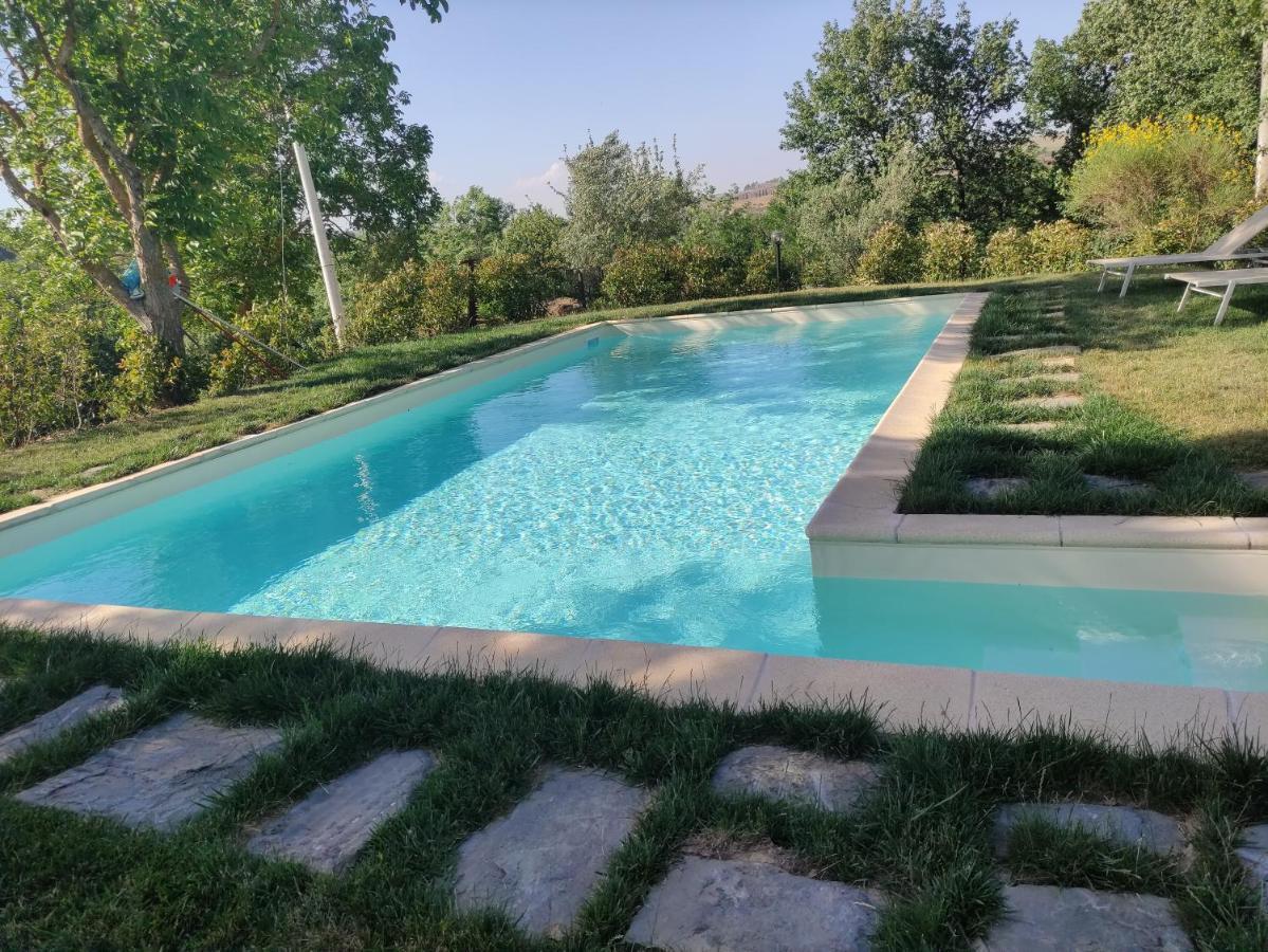 Vila Agriturismo La Poderina Bagno Vignoni Exteriér fotografie