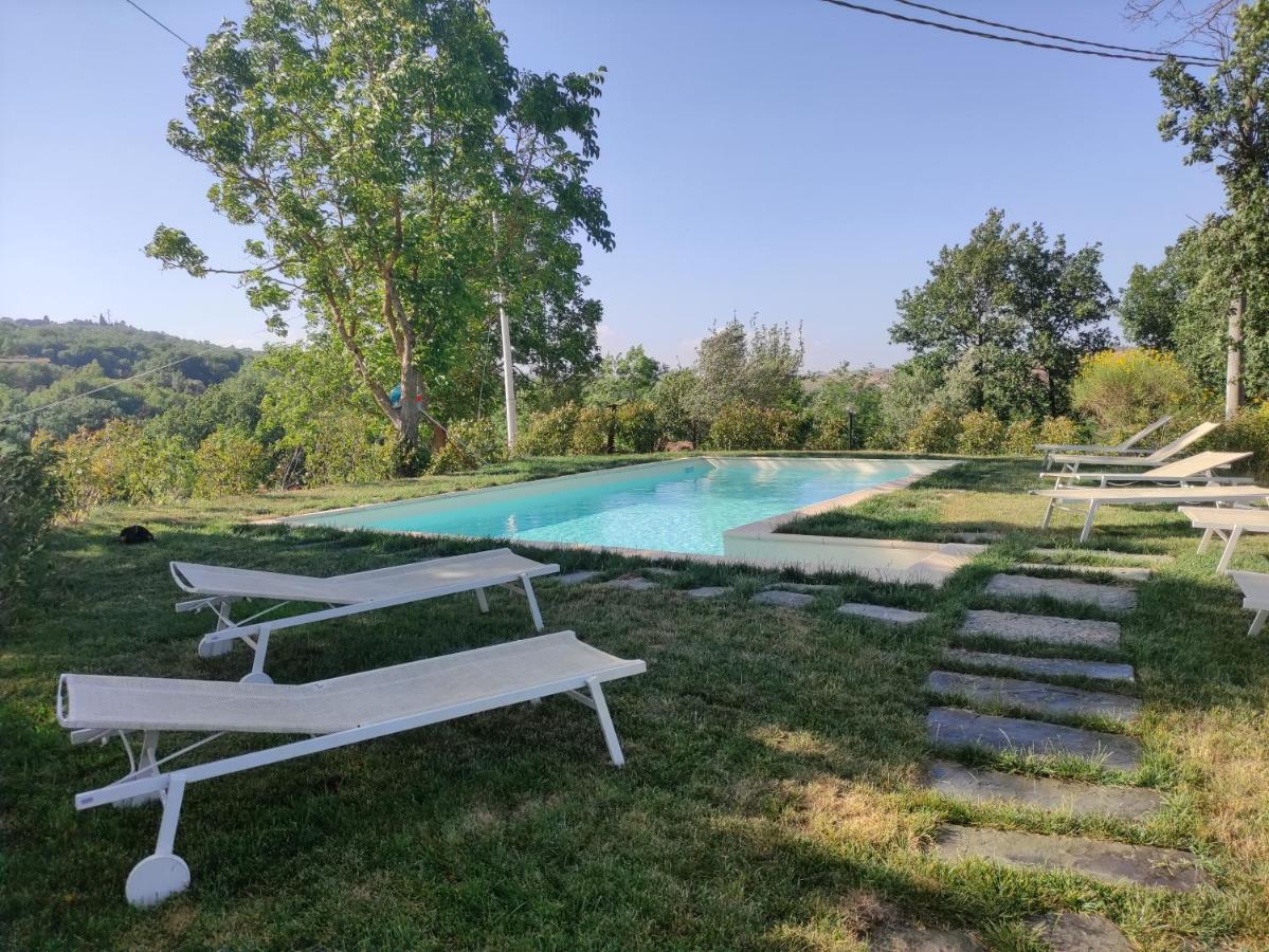 Vila Agriturismo La Poderina Bagno Vignoni Exteriér fotografie