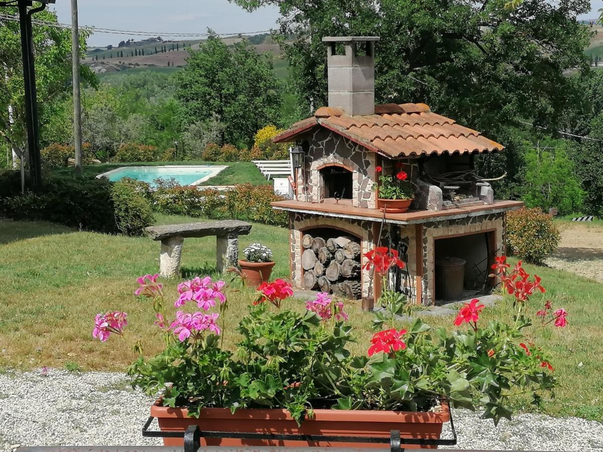 Vila Agriturismo La Poderina Bagno Vignoni Exteriér fotografie