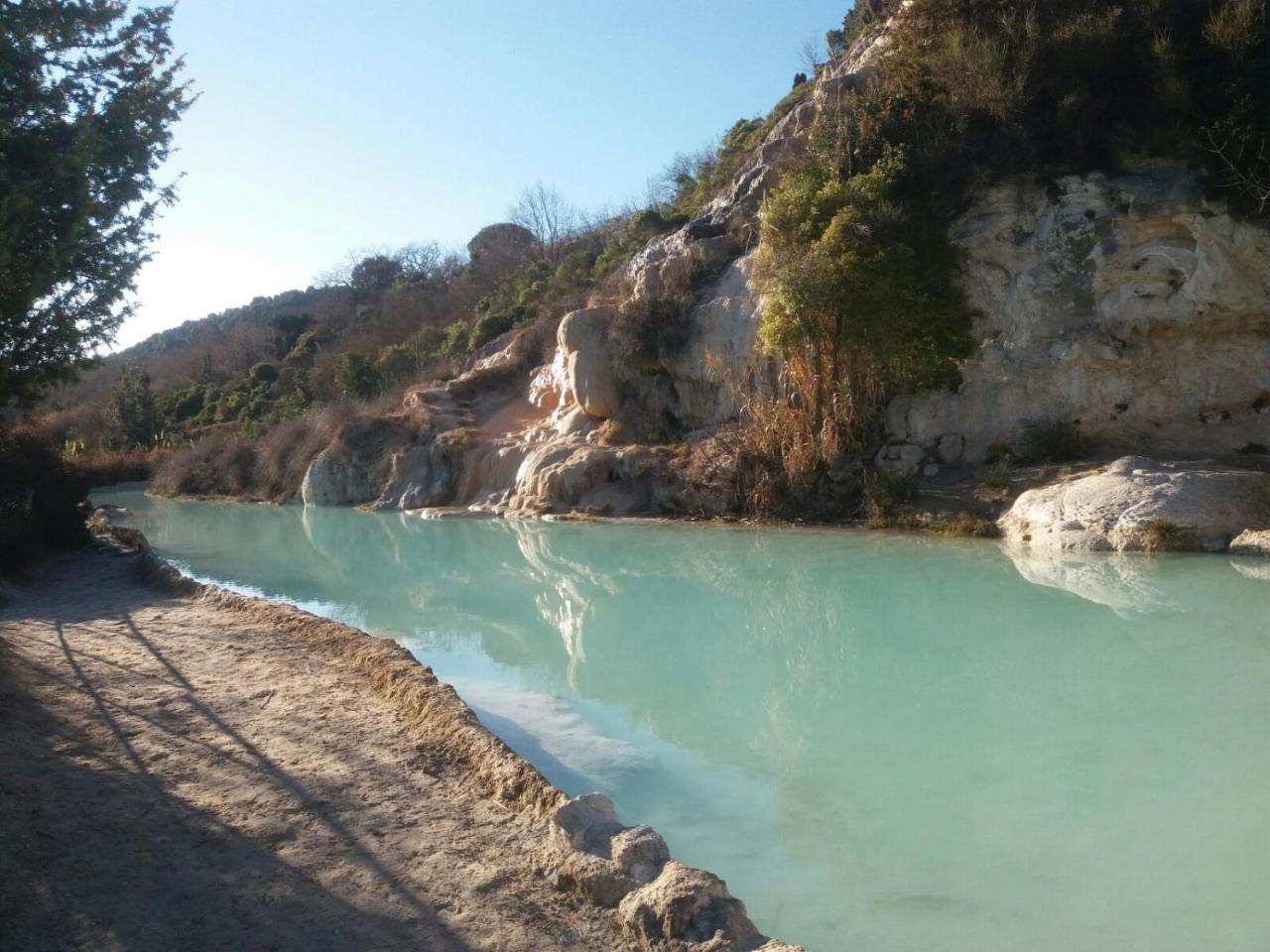 Vila Agriturismo La Poderina Bagno Vignoni Exteriér fotografie