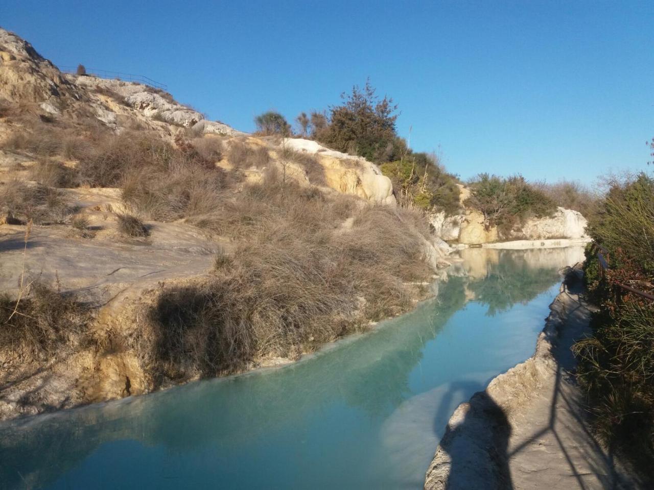 Vila Agriturismo La Poderina Bagno Vignoni Exteriér fotografie