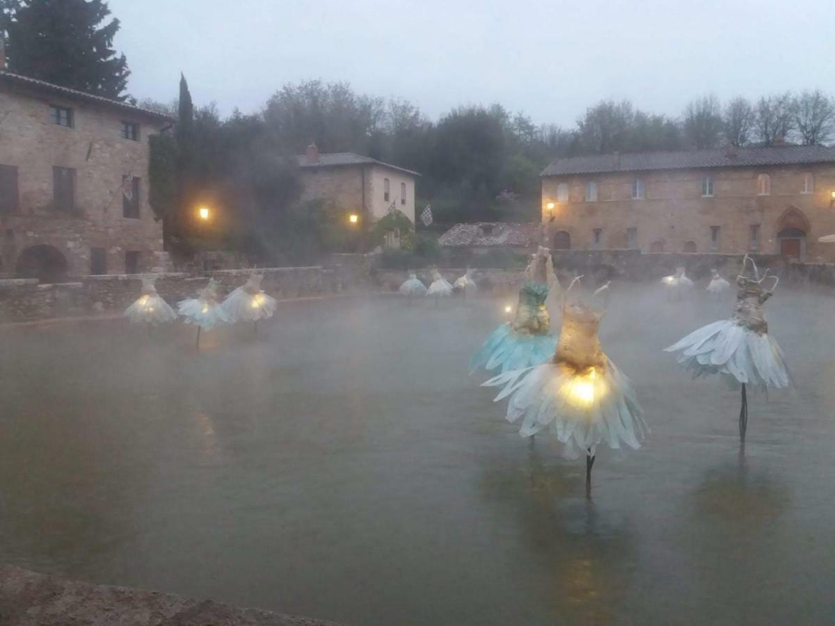 Vila Agriturismo La Poderina Bagno Vignoni Exteriér fotografie