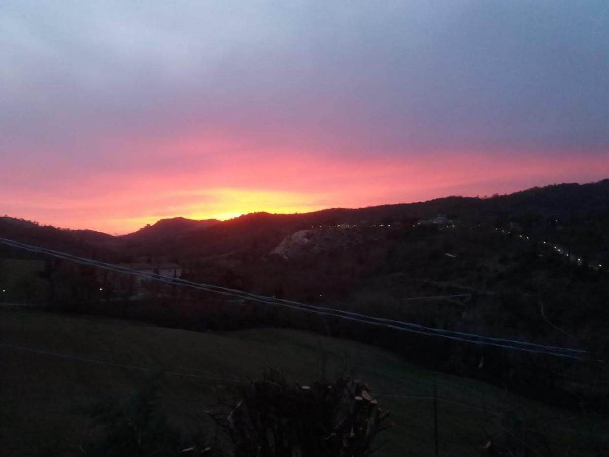 Vila Agriturismo La Poderina Bagno Vignoni Exteriér fotografie